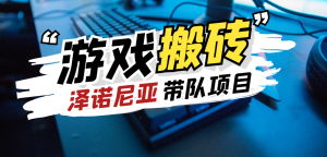 韩服泽诺尼亚游戏搬砖，批量起号挂机打金日入200-2000+【带队中】网赚项目-副业赚钱-互联网创业-资源整合老八网赚